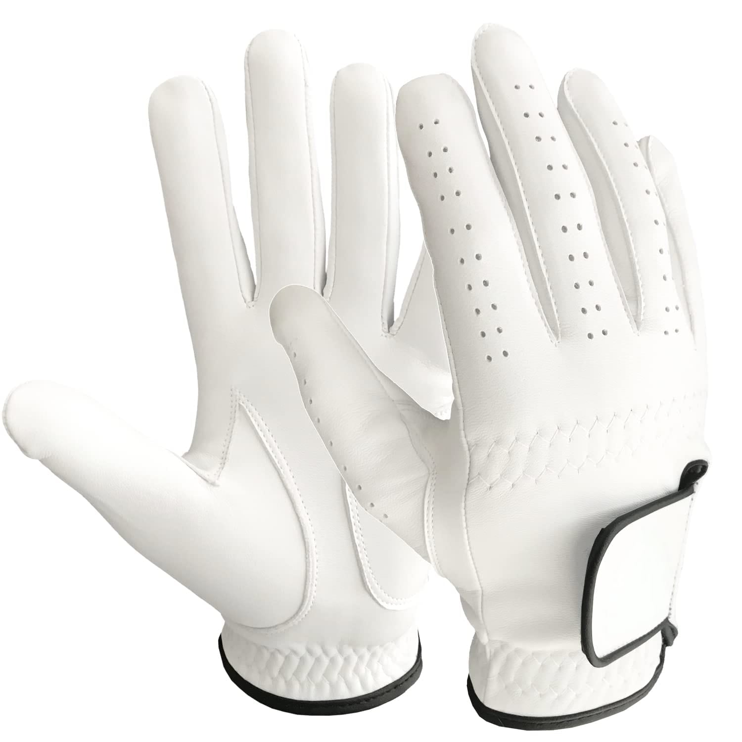 Durable Full-Grain Leather Gloves